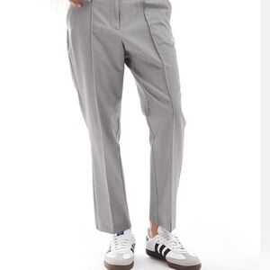 ASOS Petite Light Gray Cropped Pants